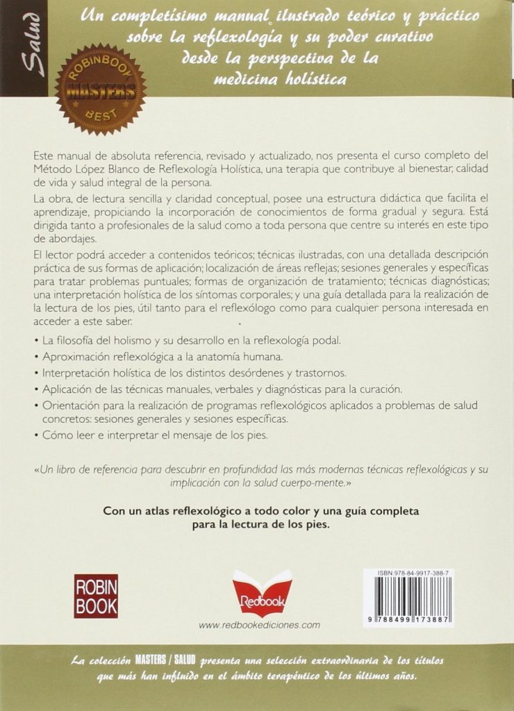 Manual de reflexología podal alicia lópez blanco