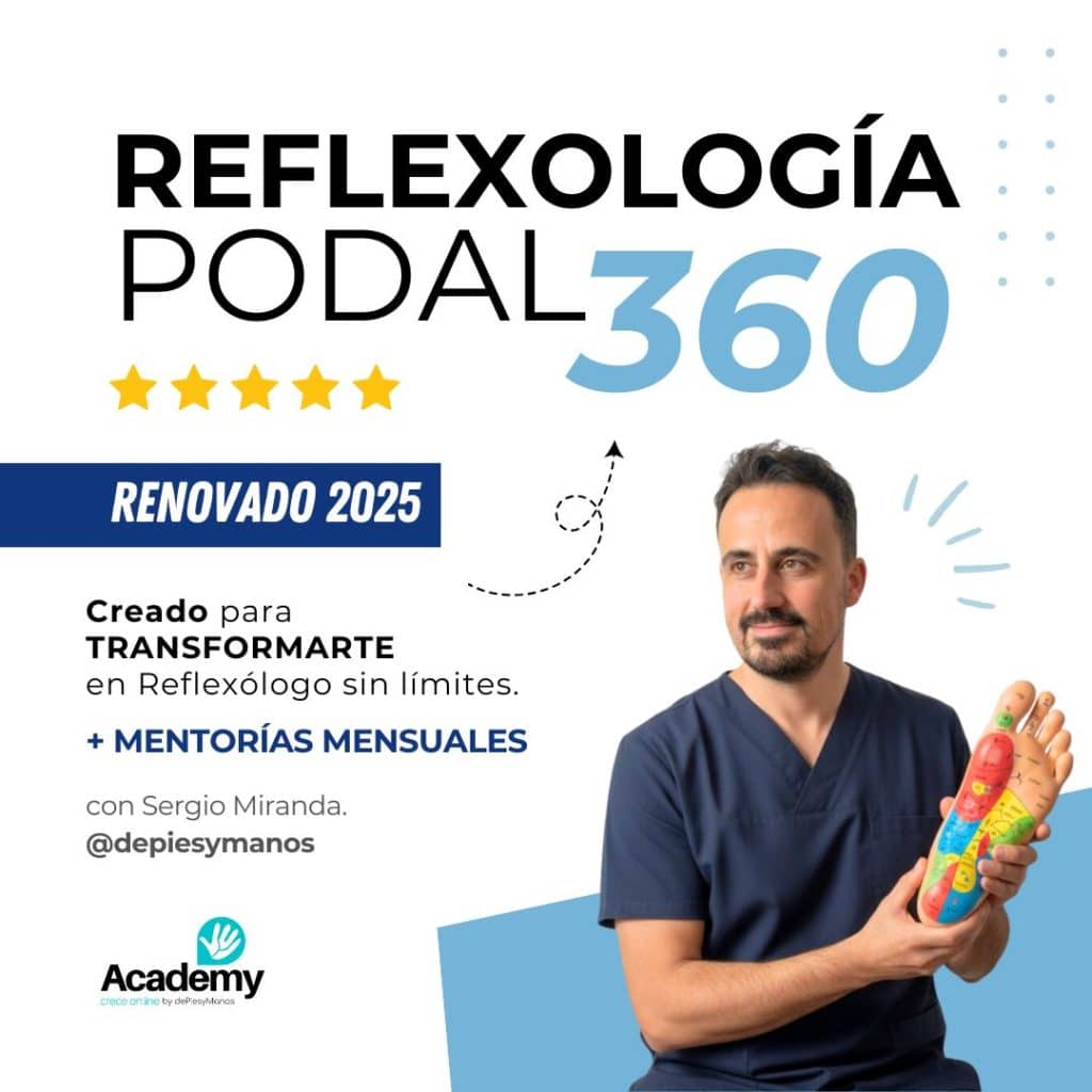 Curso de Reflexología Podal 360º – Formación Profesional para Convertirte en Reflexólogo