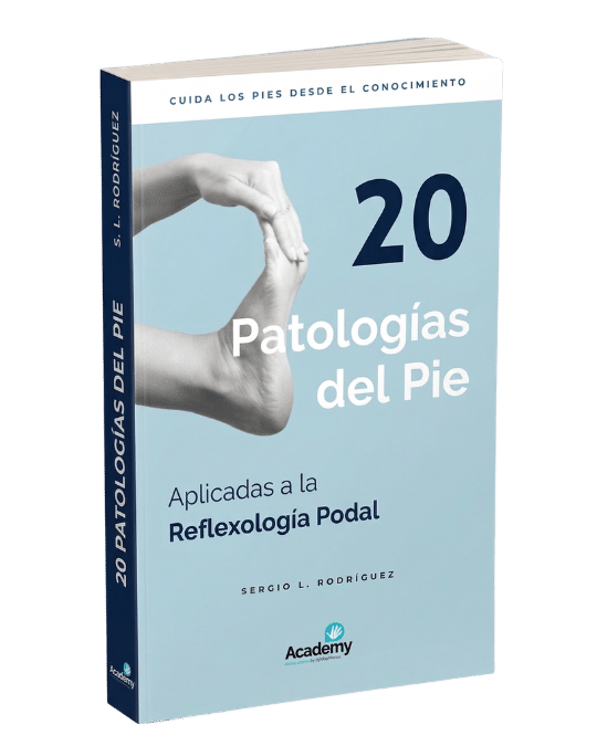 Ebook 20 Patologías del Pie aplicadas a la Reflexología Podal - portada